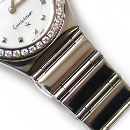 OMEGA オメガ マイチョイス ダイヤベゼル 腕時計 電池式 1465.71 レディース【中古】