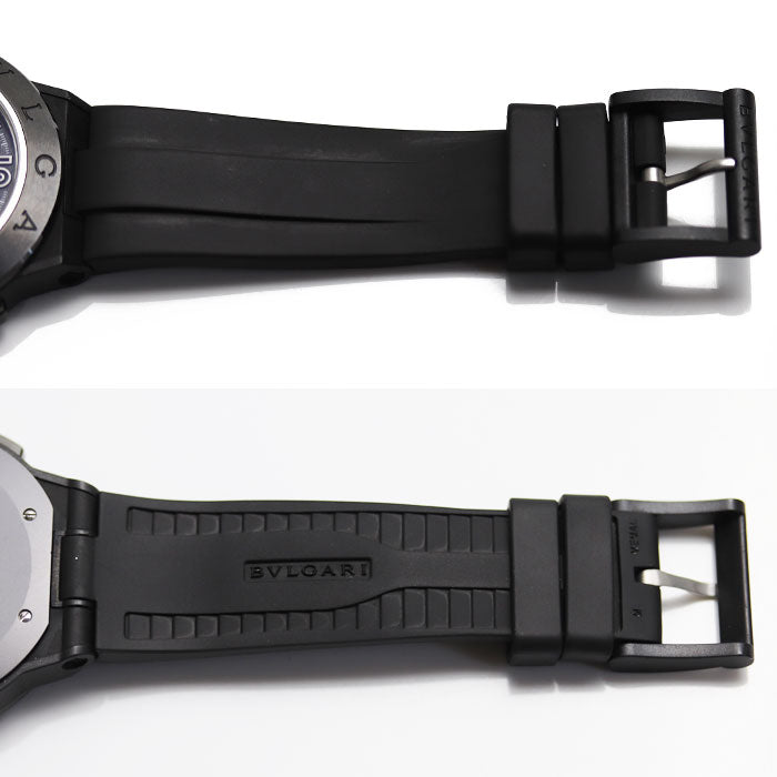 BVLGARI ブルガリ ディアゴノ マグネシウム 腕時計 自動巻き DG42SMCCH メンズ【中古】