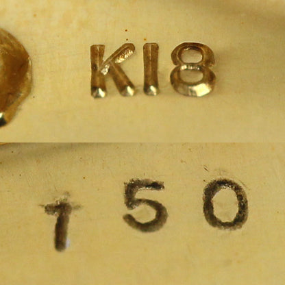 K18YG イエローゴールド リング・指輪 ダイヤモンド1.50ct 10.5号 5.3g フラワーモチーフ レディース【中古】