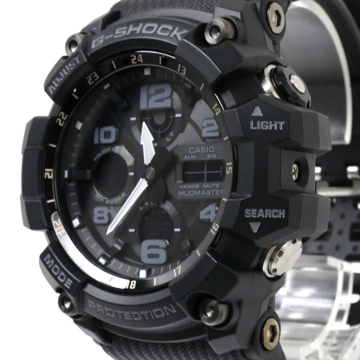 CASIO カシオ G-SHOCK マッドマスター 電波 腕時計 ソーラー GWG-100-1AER 海外モデル メンズ【中古】