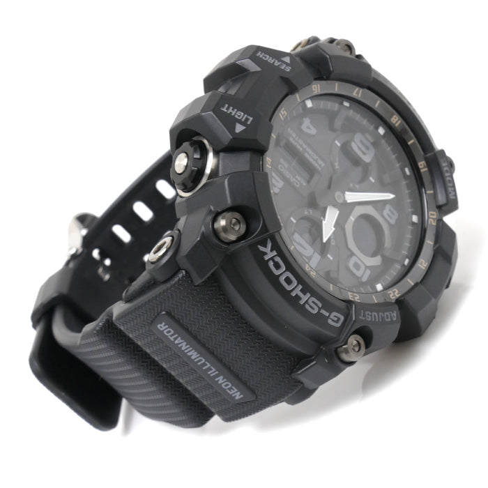 CASIO カシオ G-SHOCK マッドマスター 電波 腕時計 ソーラー GWG-100-1AER 海外モデル メンズ【中古】