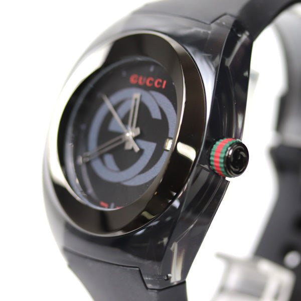 GUCCI グッチ SYNC シンク 腕時計 電池式 YA137107A/137XXL ユニセックス【中古】