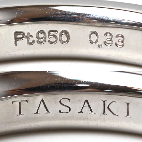 TASAKI タサキ Pt950プラチナ スペランザ パヴェ 29  リング・指輪 RD-F1949 ダイヤモンド0.33ct 7号 4.5g レディース【中古】