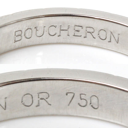 Boucheron ブシュロン K18WG ホワイトゴールド クルドパリ ミディアム リング・指輪 9号 3.2g レディース【中古】【美品】