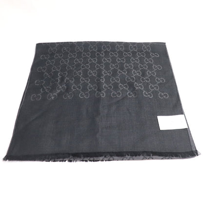 GUCCI グッチ ストール チャコールグレー 165904 3G646 1100 マフラー ユニセックス【中古】【極美品】