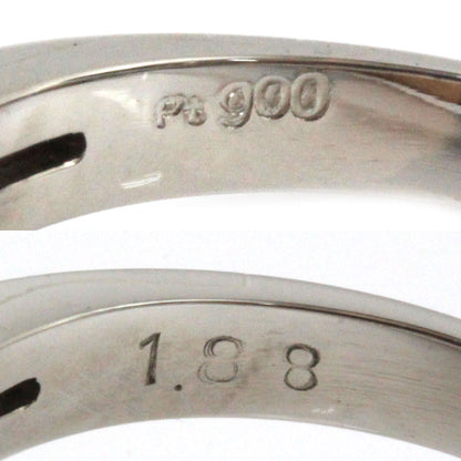 Pt900プラチナ リング・指輪 パール約12.3mm ダイヤモンド1.88ct 13.5号 15.6g レディース【中古】